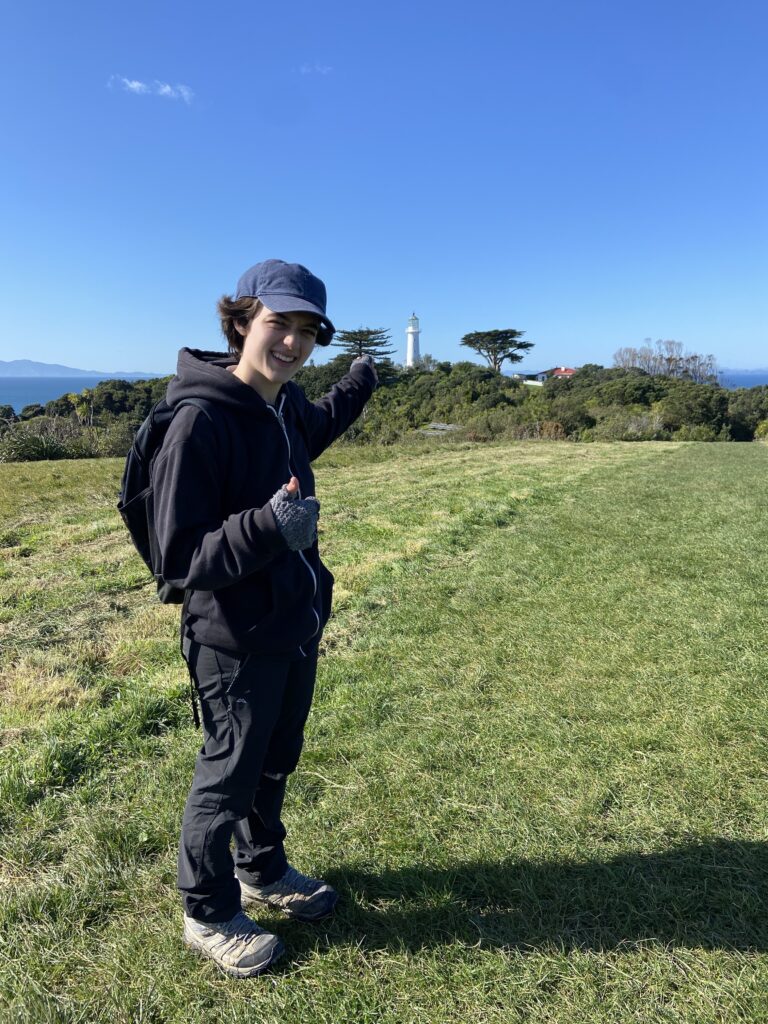 Hiking on Tiritiri Matangi island (New Zealand)